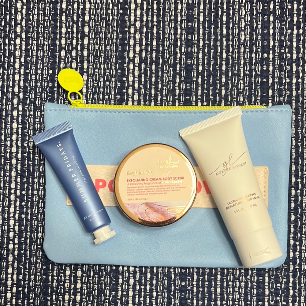 Ipsy glam bag Summer Fridays Manna Kadar Goldie Locks